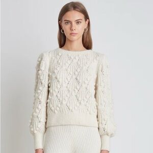 Eleven Six Marisa Baby Alpaca Sweater Ivory